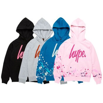 Hype Kids Hoodie in 4 Sizes and 4 Colours