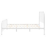 Gallery Loughton Cream Metal Bed Frame, Double
