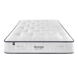 Silentnight British Wool 2400 Pocket Mattress & Slate Grey Full Ottoman Divan in 3 Sizes