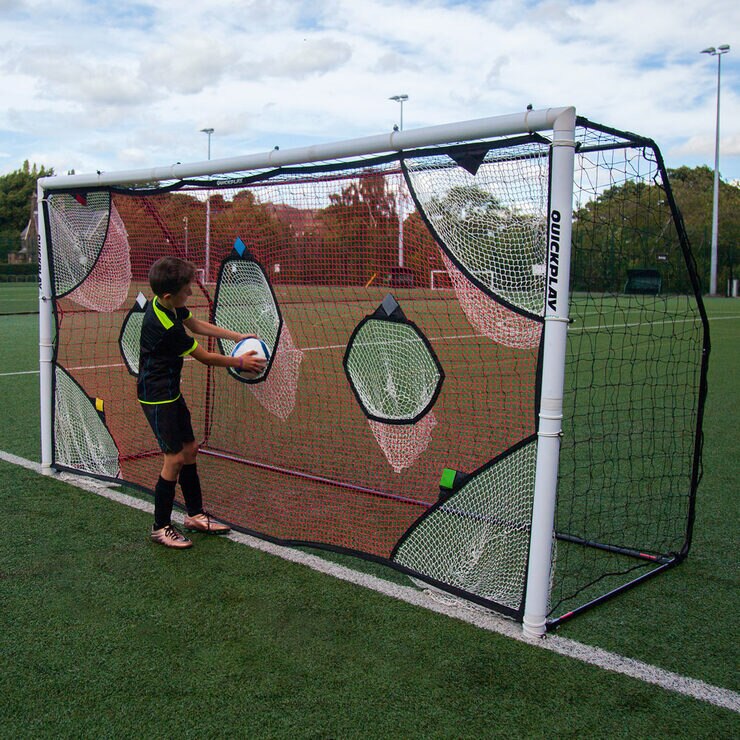 QUICKPLAY Pro 12 x 6ft Football Target Net Costco UK