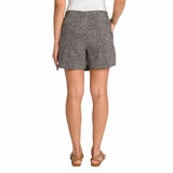 Mason & Belle Ladies Wrap Skort in Black & White
