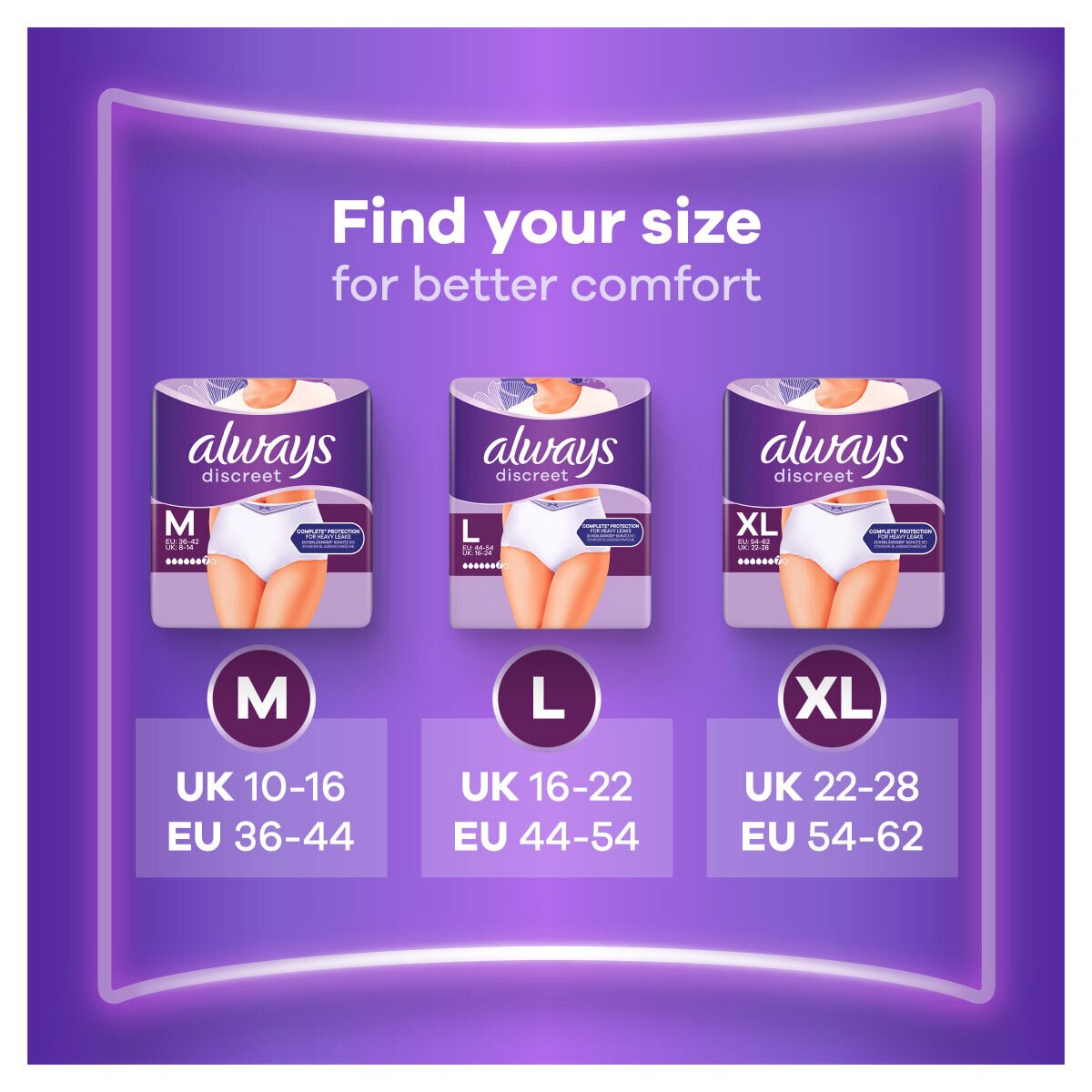 Find your size