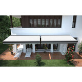 Goss Outdoor Grey Awning with Texture Finish 3m Wide x 2m Projection