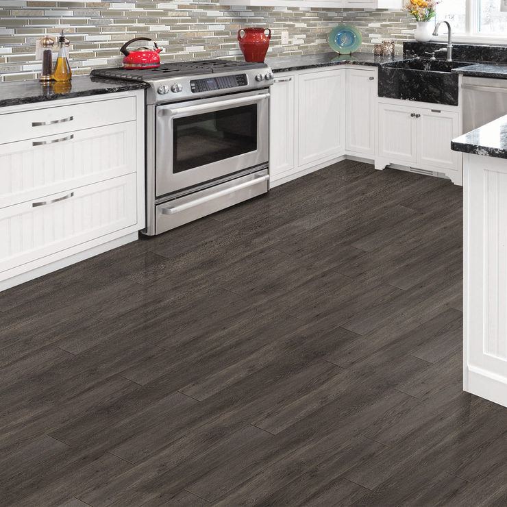 Golden Select Charcoal Oak Rigid Core SPC Luxury Vinyl Flooring Planks