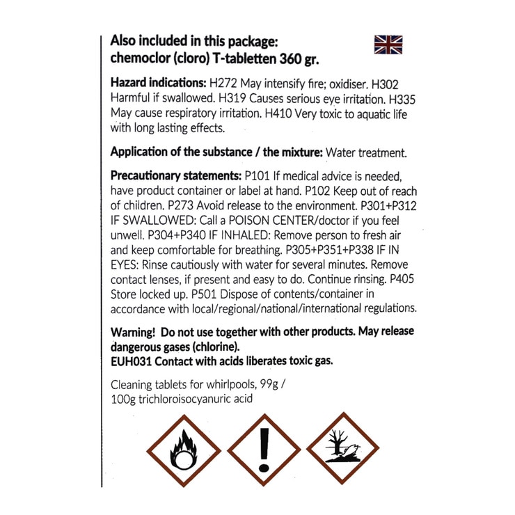 InSpire Superior Sparkle Spa Full Chemical Kit