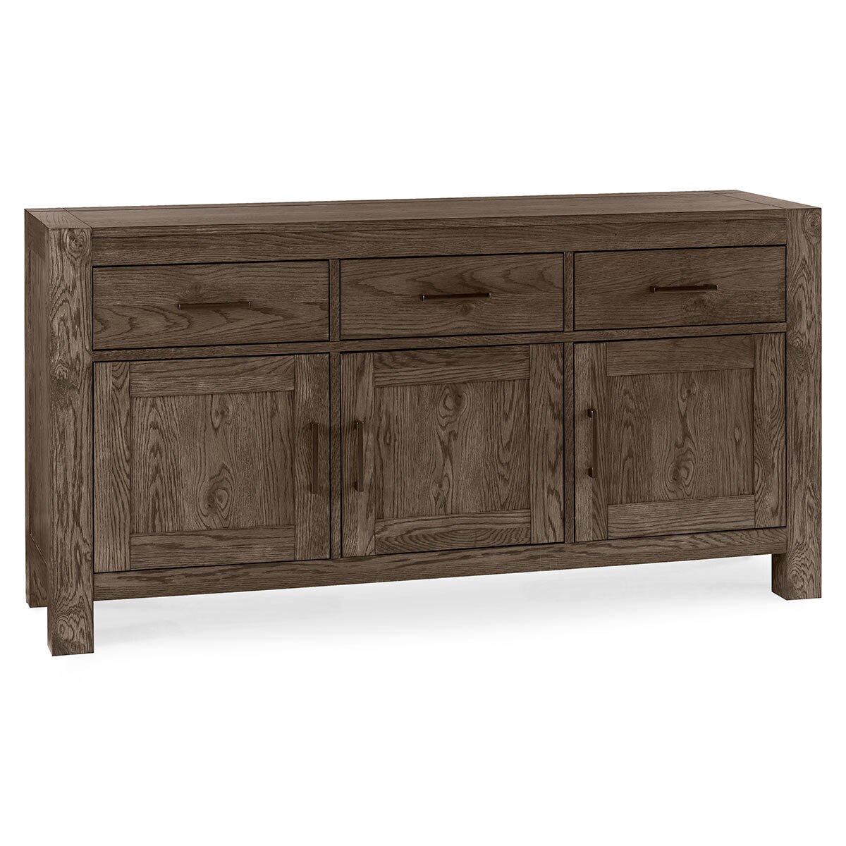 Bentley Designs Milan Dark Oak Wide Sideboard Costco UK