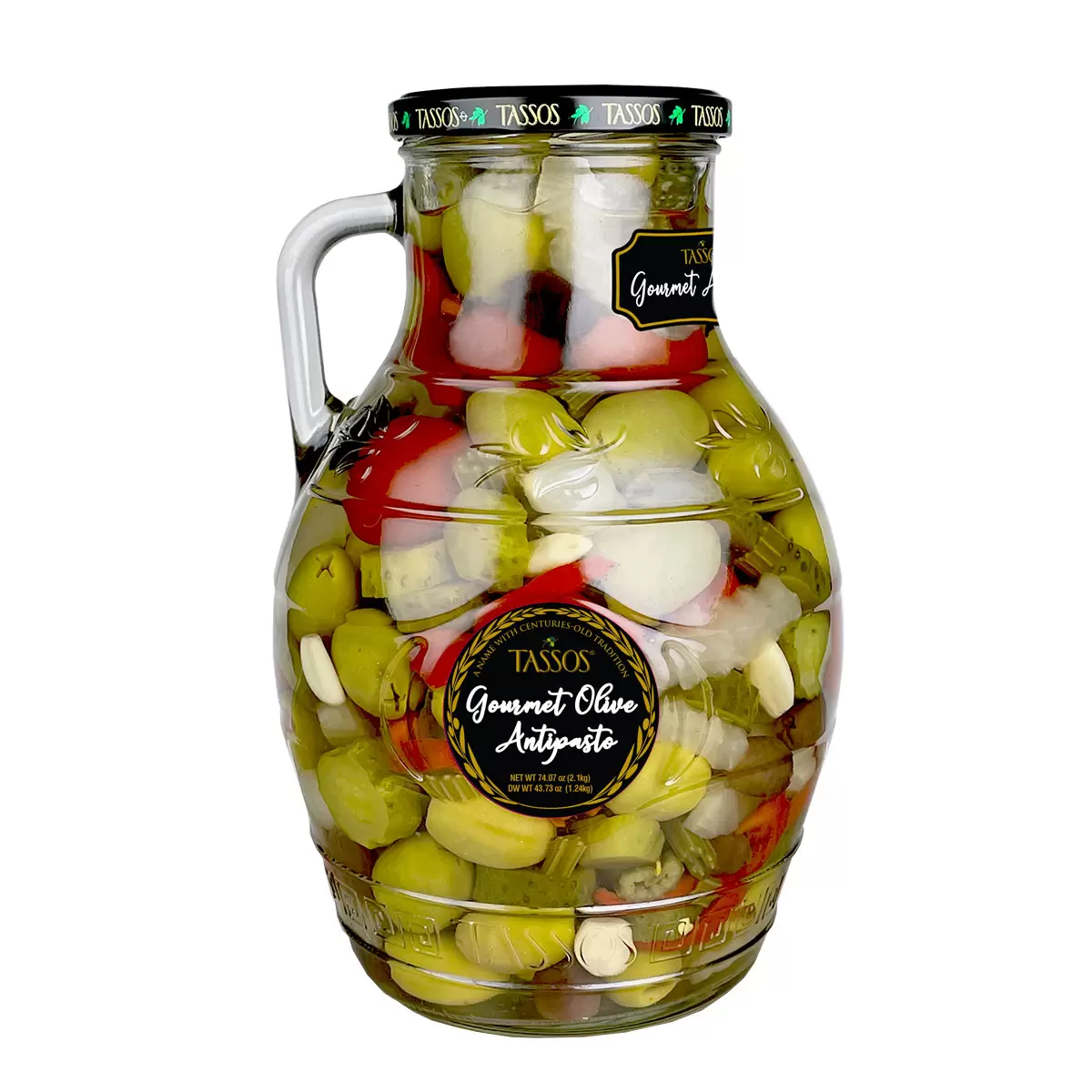 Tassos Gourmet Olive Antipasto, 2L