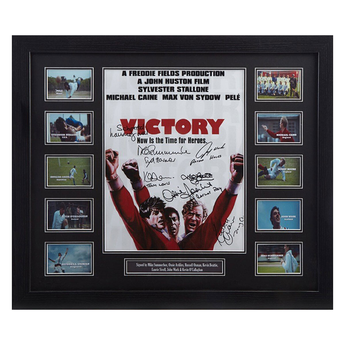 Escape To Victory Multi Signed & Framed Photo