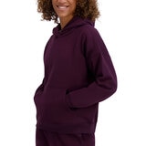 DKNY Sport Women's Fleece Hoodie in Purple