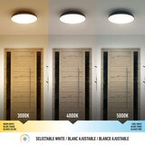 Artika Flint FM LED light in Black