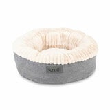 Scruffs® Ellen Donut Medium Bed, 55cm in Grey
