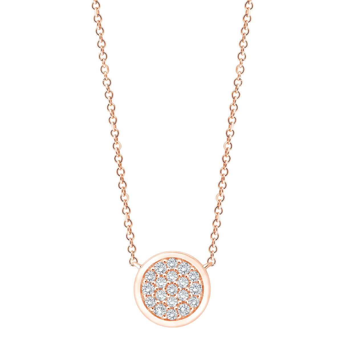 Costco rose shop gold necklace