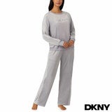 DKNY Women's Plush Lounge Set in Grey DKNY Women's Plush Lounge Set in Grey