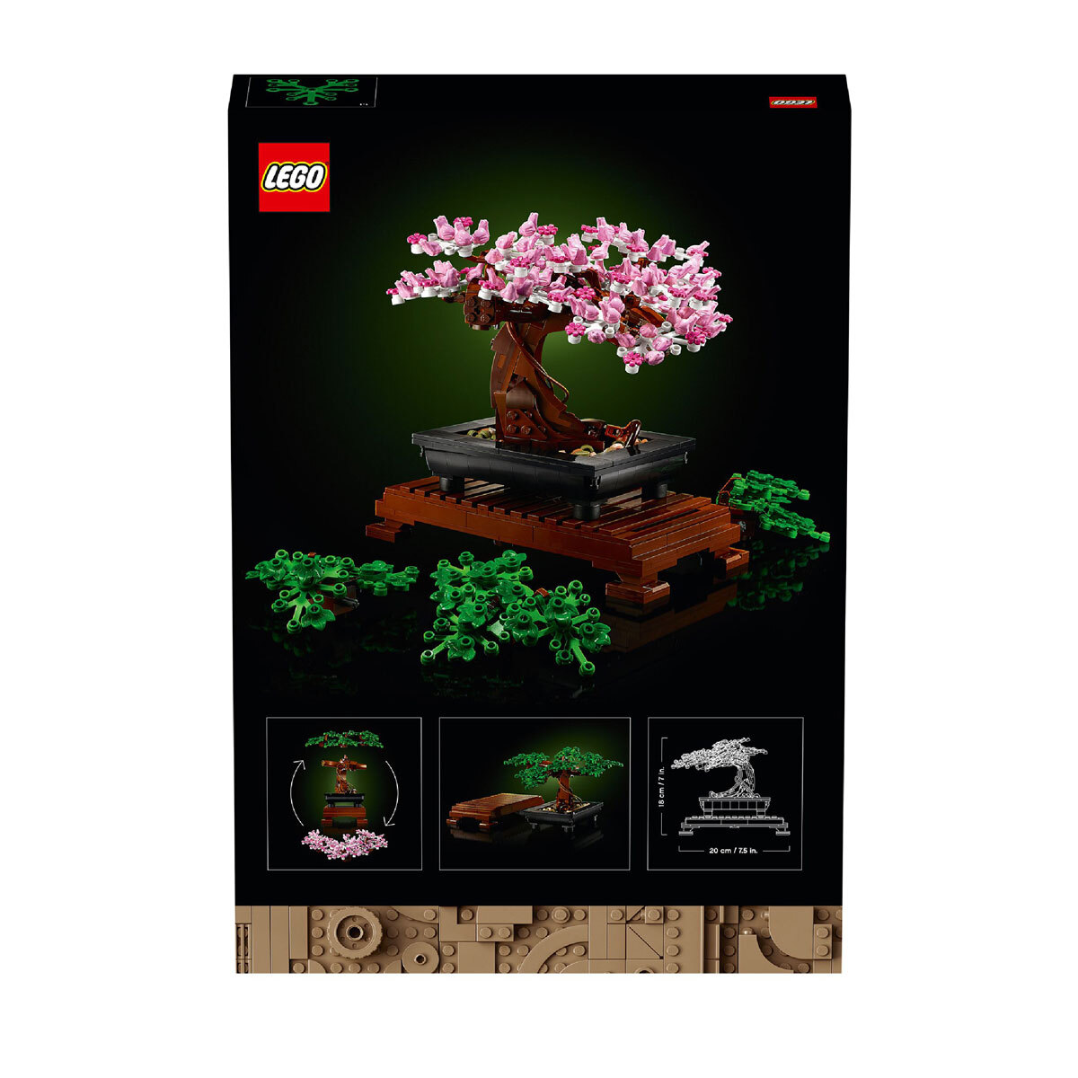 Boxed image LEGO flower bouquet