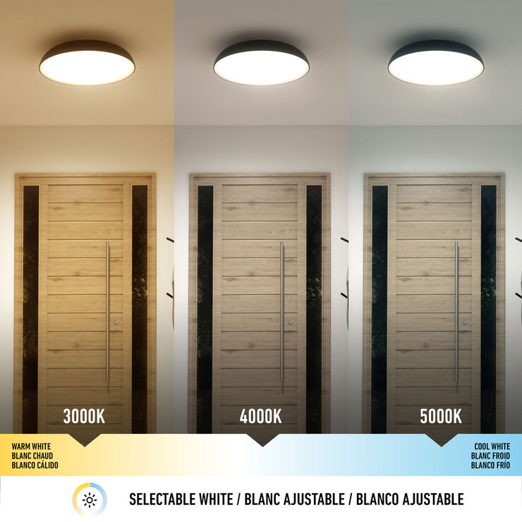 Artika Flint FM LED light in Black