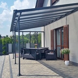 Palram Feria 3 Patio Cover in Grey