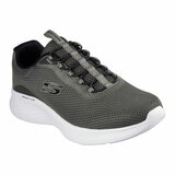 Skechers Mens Lite Pro Frenner Trainer in Olive