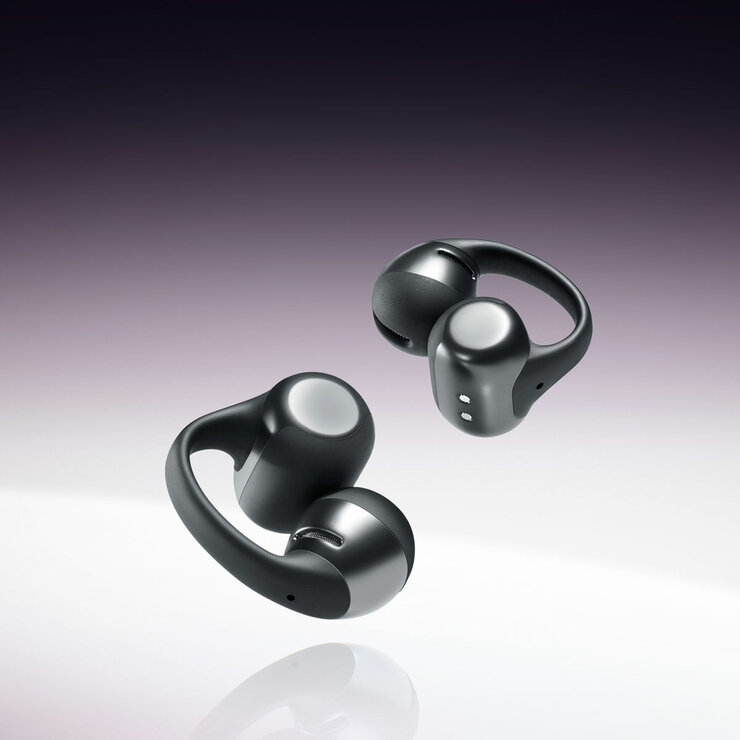 Shokz OpenDots One Headphones in Black