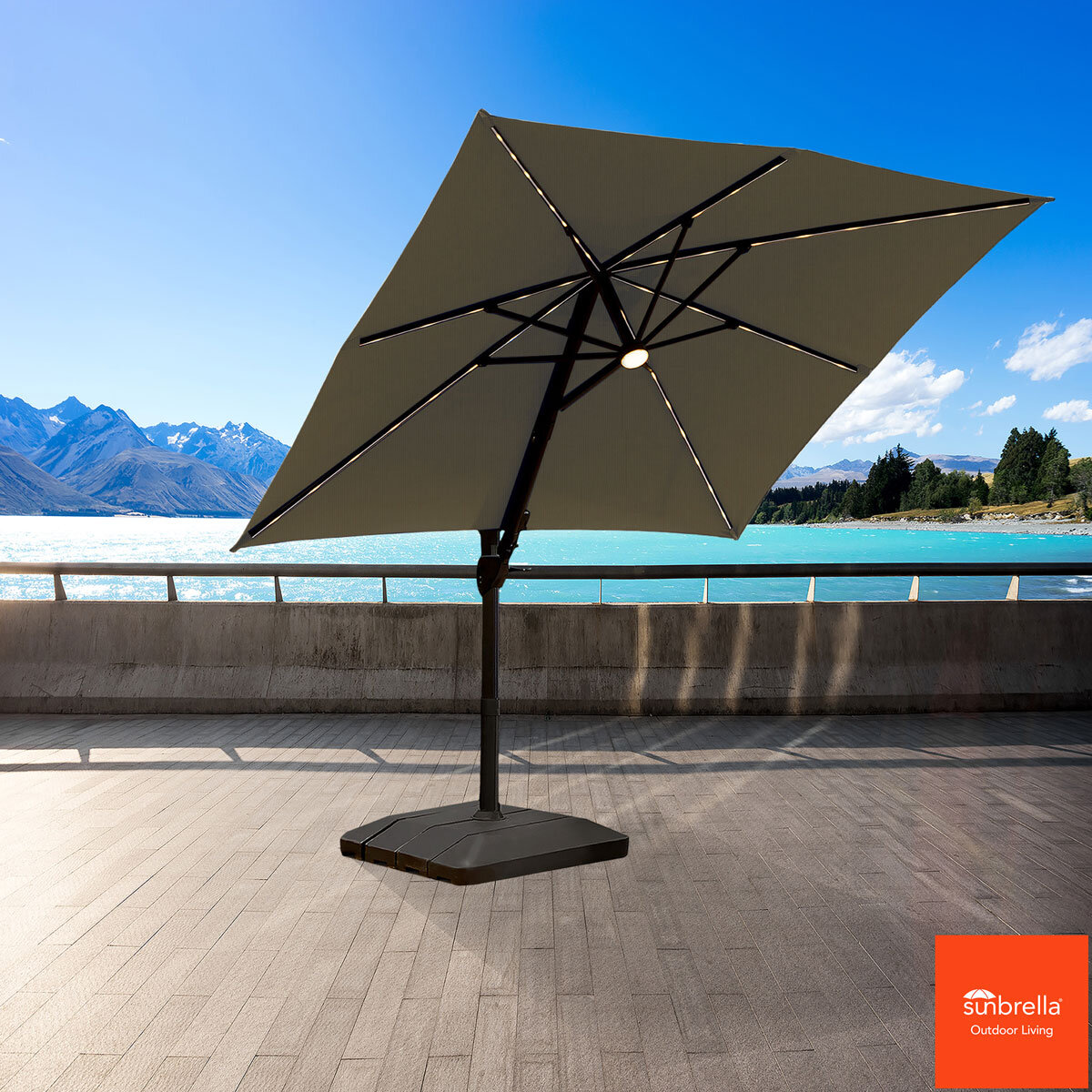 Costco umbrella base deals