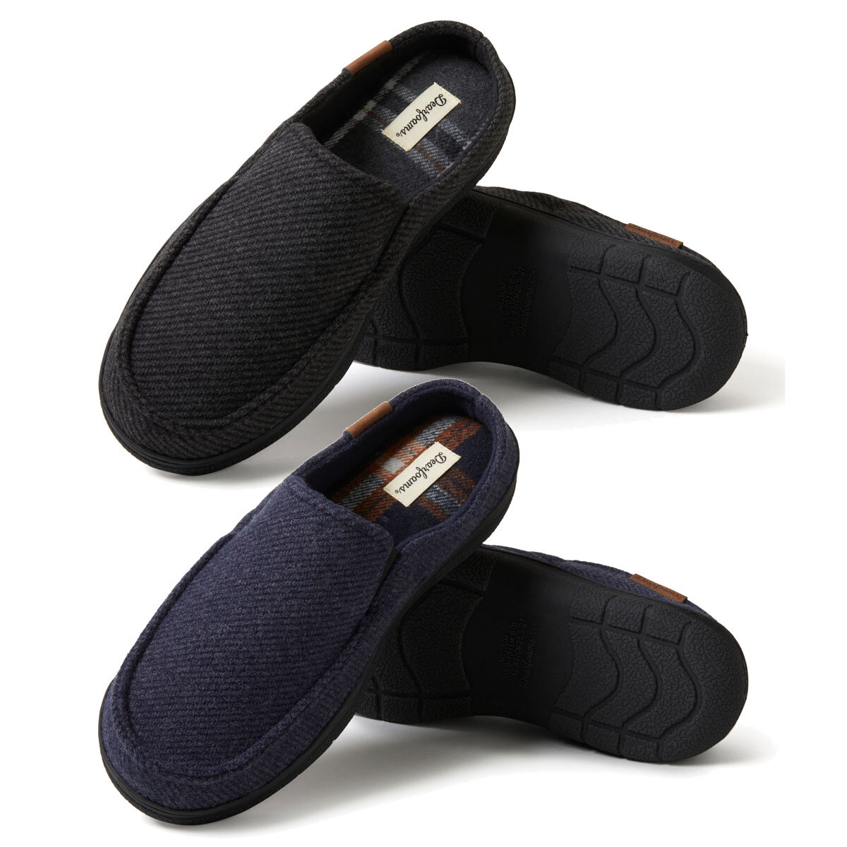 Precipice tankevækkende astronomi Dearfoam Men's Clog Slippers in 2 Colours and 4 Sizes | C...
