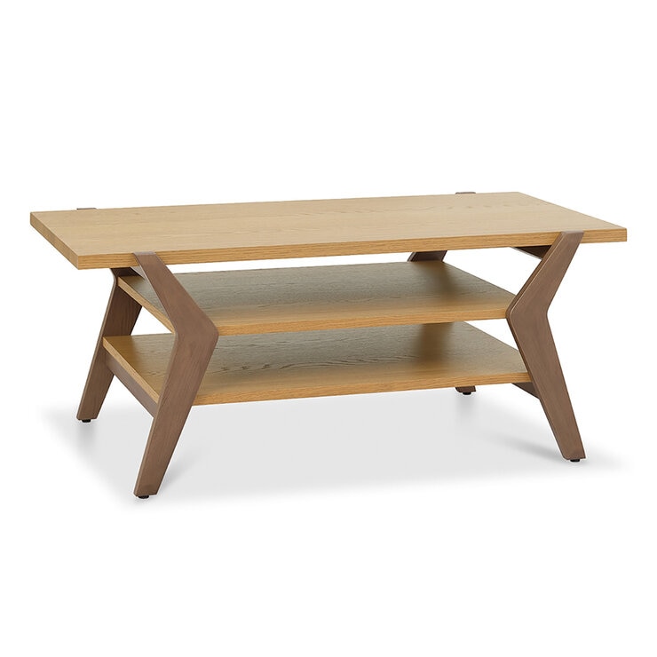 Bentley Designs Kristen Light Oak Coffee Table