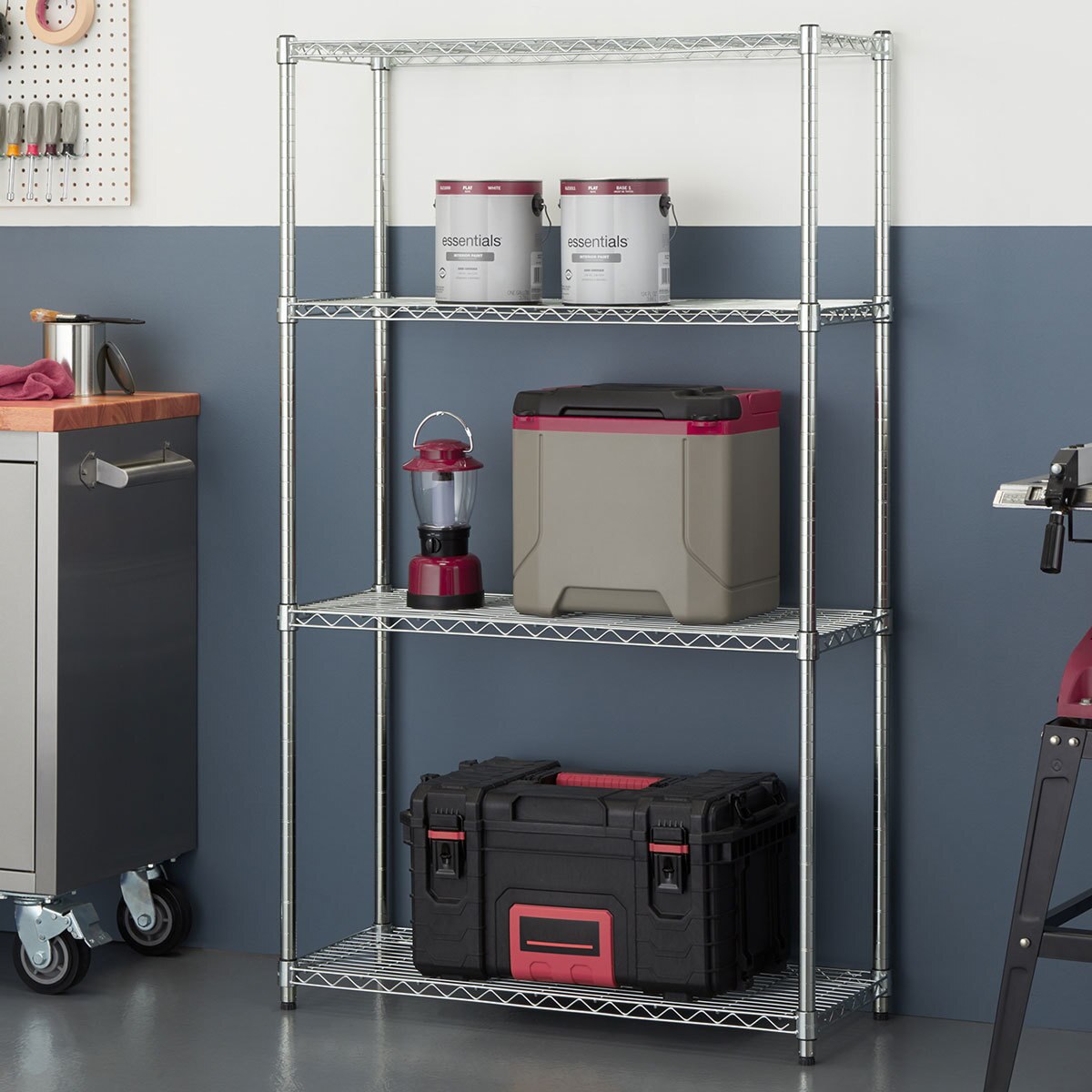 Rolling Metal Shelves Costco