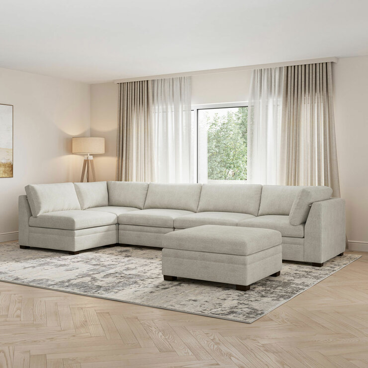 Tisdale No Tuft Sofa_Lifestyle