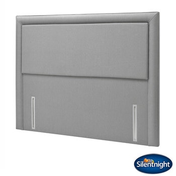 Silentnight Palermo Grey Fabric Full Height Headboard in 3 Sizes