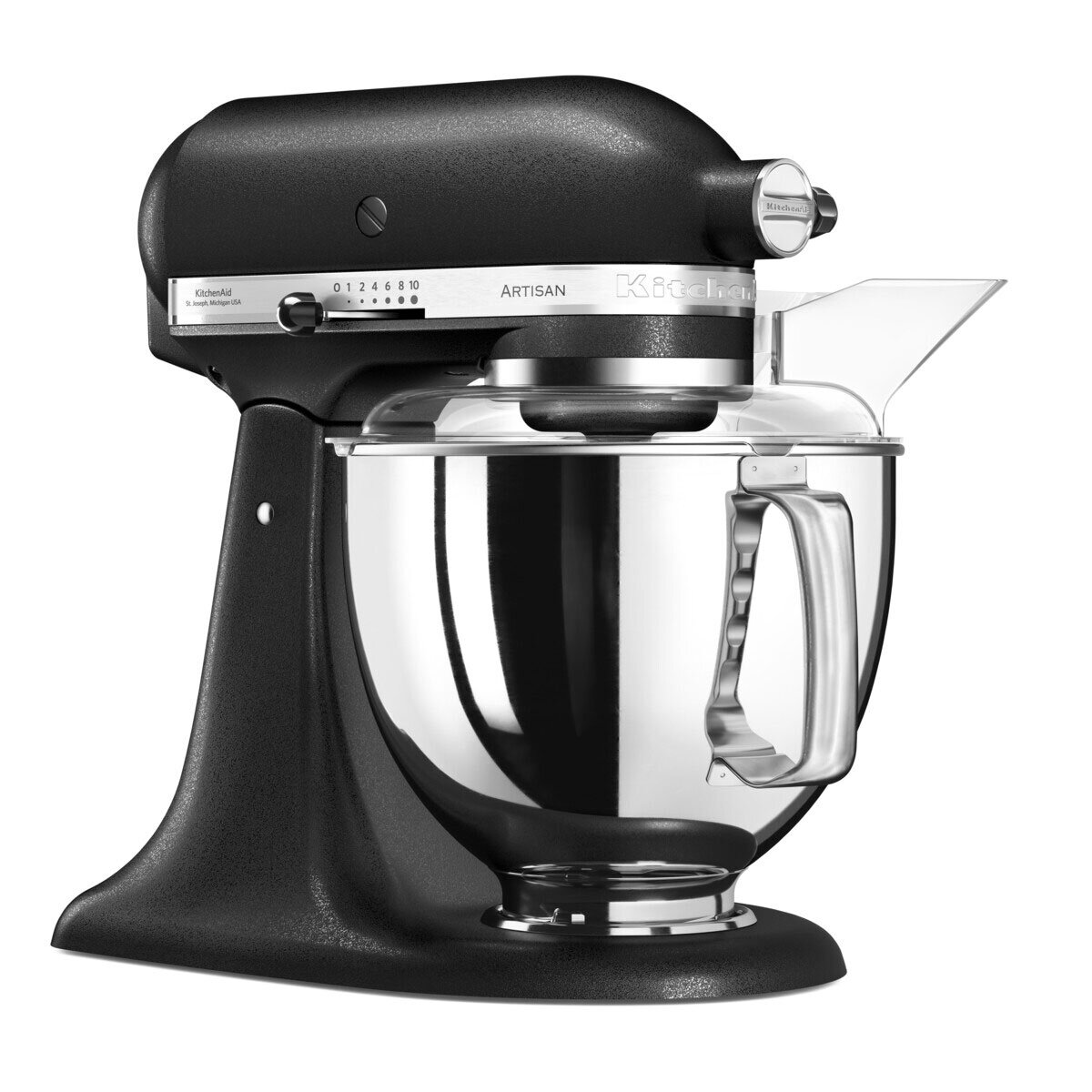 KitchenAid Artisan Stand Mixer 4.8L in Black SM175, 5KSM175PSBBK