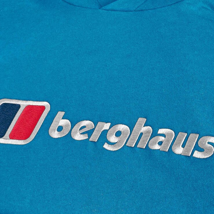 Berghaus Men's Logo Hoody in Blue