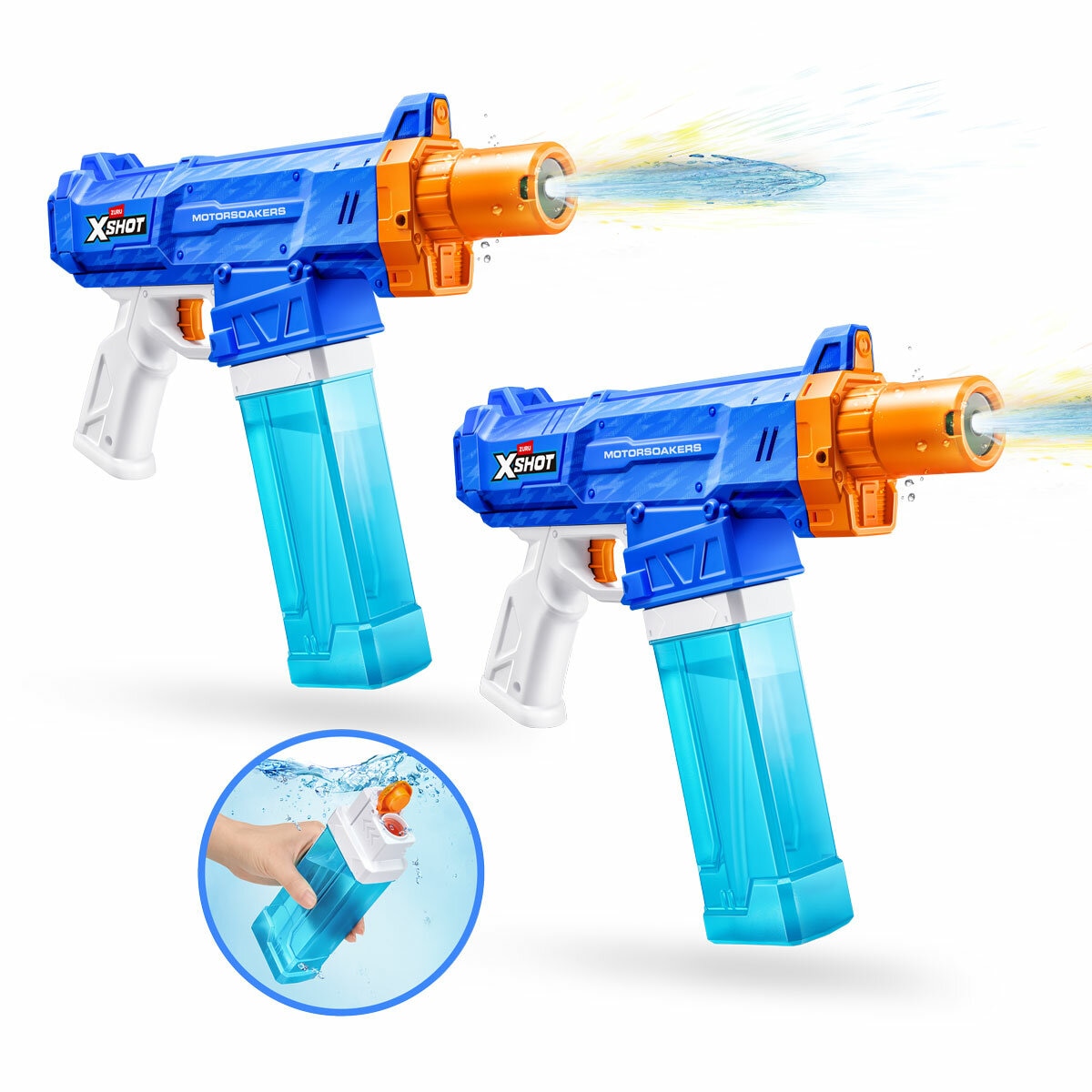 XSHOT Water Turbo Stream Motor Soaker 2-Pack by ZURU (8+ Years) XSHOT Water Turbo Stream Motor Soaker 2-Pack by ZURU (8+ Years)