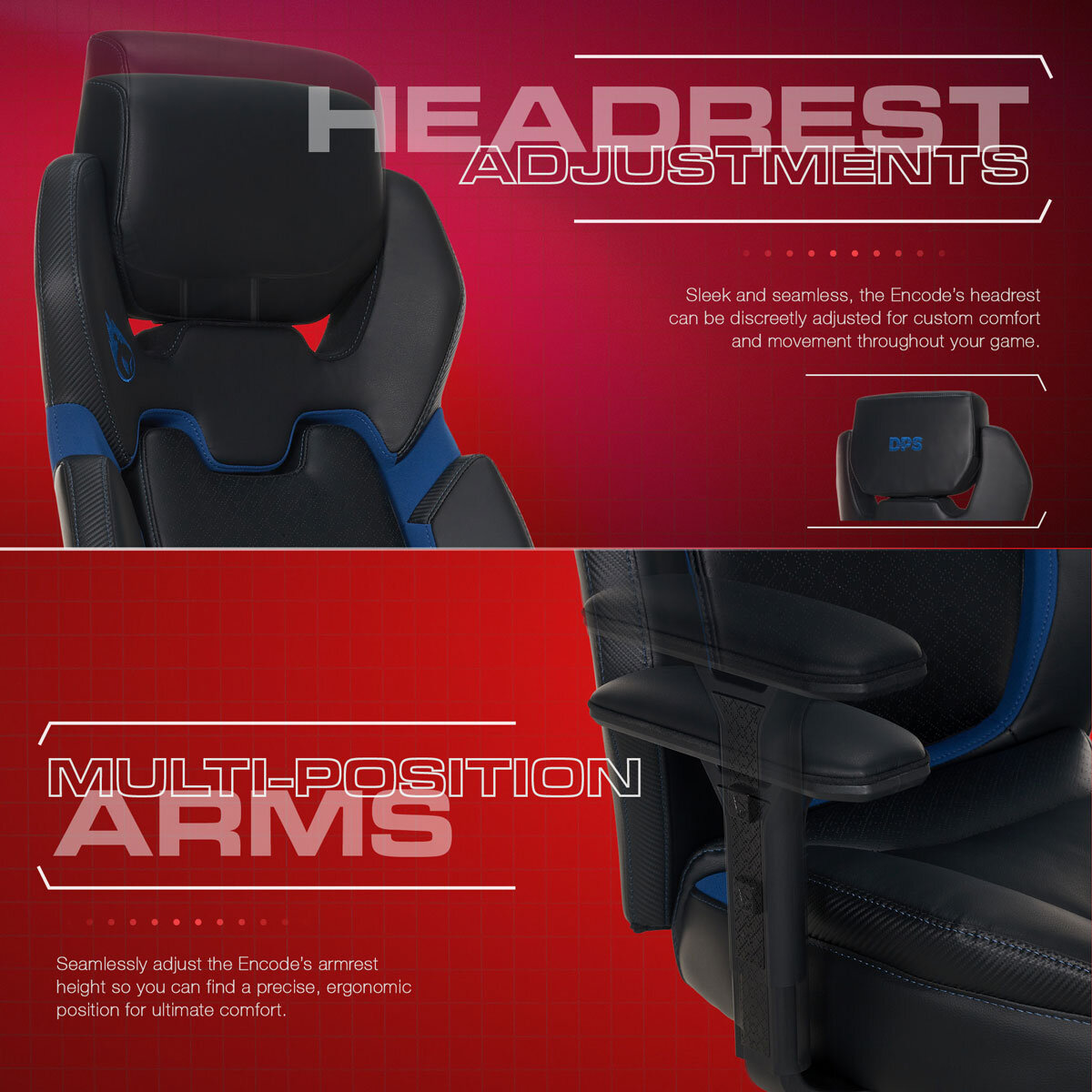 Headrest and Arms
