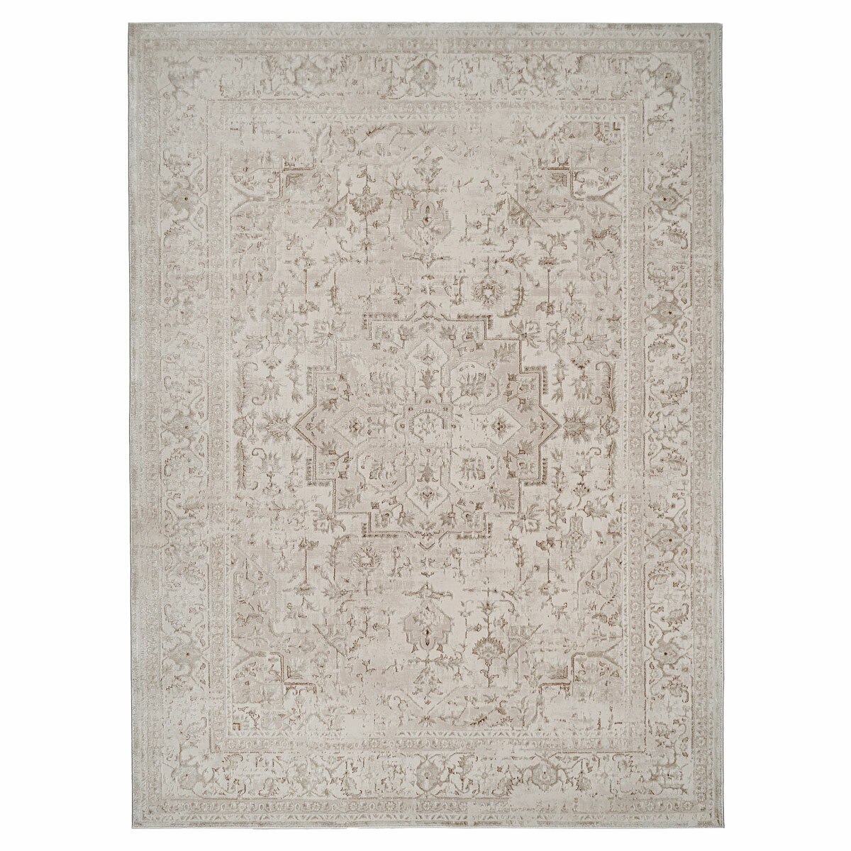 Gertmenian Cream Divina Area Rug, 200 x 274 cm Gertmenian Cream Divina Area Rug, 200 x 274 cm