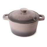 BergHOFF Neo Cast Iron Round Stockpot, 20cm/2.8L in Grey
