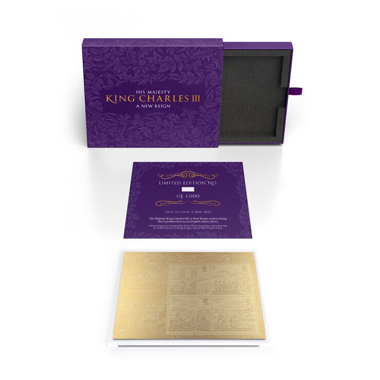 Buy Royal Mail Coronation Gold Stamps Image4 at Costco.co.uk Buy Royal Mail Coronation Gold Stamps Image4 at Costco.co.uk