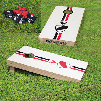 Medal Sports 48" Wooden Cornhole Boards with Bean Bags