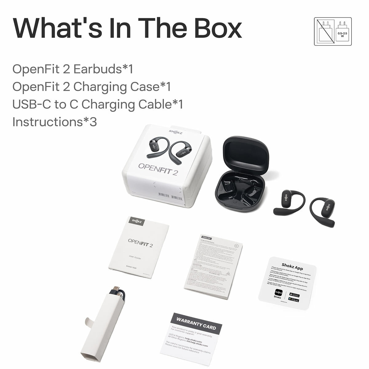 Buy Shokz OpenFit 2 Open Ear Headphones at Costco.co.uk