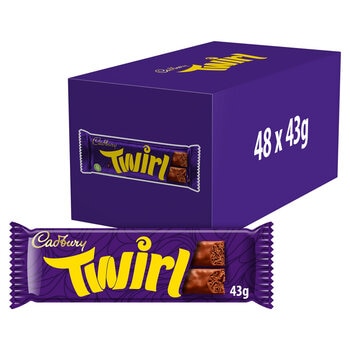 Cadbury Twirl, 48 x 43g