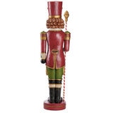 Nutcracker on white background front