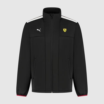 PUMA Scuderia Ferrari F1 2025 Team Softshell Jacket in Black, 5 Sizes