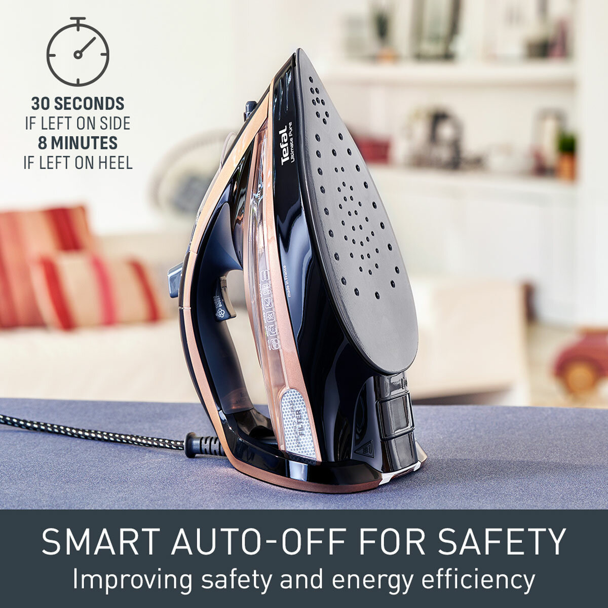 Tefal Ultimate Pure Steam Iron Lifestyle Image