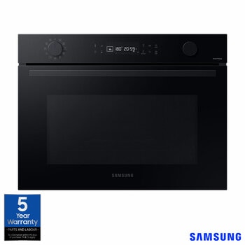 Samsung Series 4 Microwave Combi NQ5B4553FBK/U4 50L Smart Compact Oven, in Clean Black Samsung Series 4 Microwave Combi NQ5B4553FBK/U4 50L Smart Compact Oven, in Clean Black