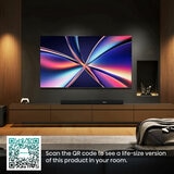 Hisense 55E8QTUK 55 Inch Mini LED HD Smart TV