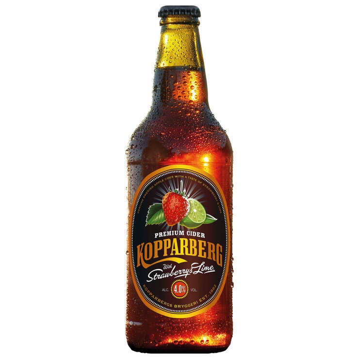 Kopparberg Strawberry and Lime Cider, 15 x 500ml