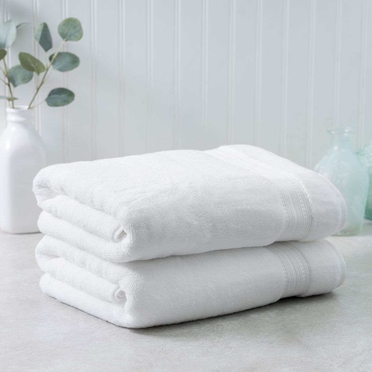 Charisma 100 Hygro Cotton White Bath Towel Costco UK