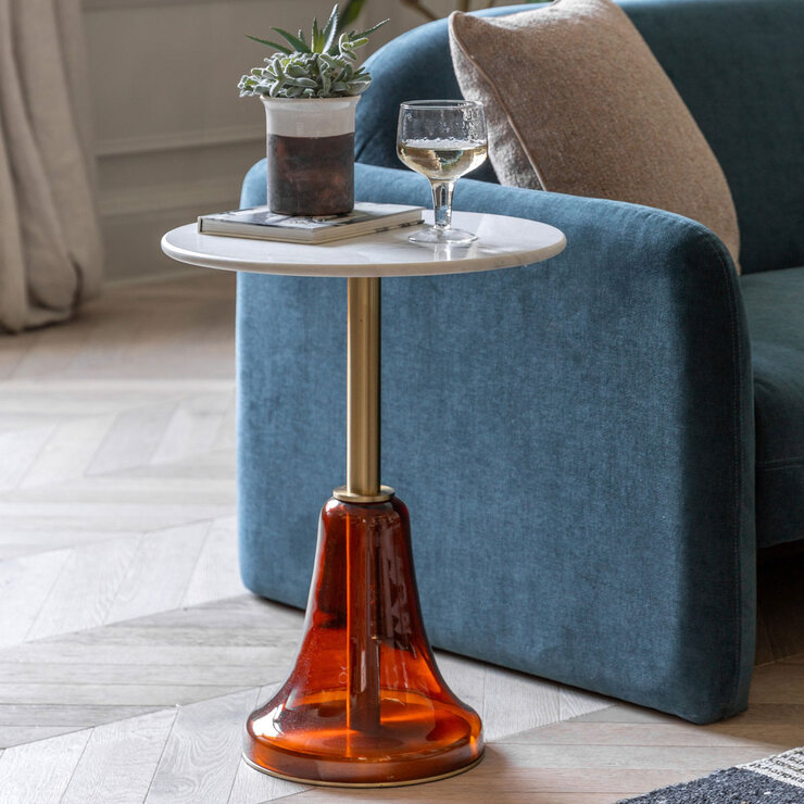 Gallery Bilbao Orange Side Table Gallery Bilbao Orange Side Table