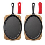 Tramontina Fajita Pan, 4 Piece Set