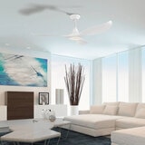 Eglo Cirali 3 Blade (132cm) Indoor Ceiling Fan with DC Motor, LED Light and Remote Control, available in 2 Colours