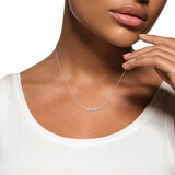 1.00ctw Round Brilliant Cut Diamond Necklace,14ct White Gold