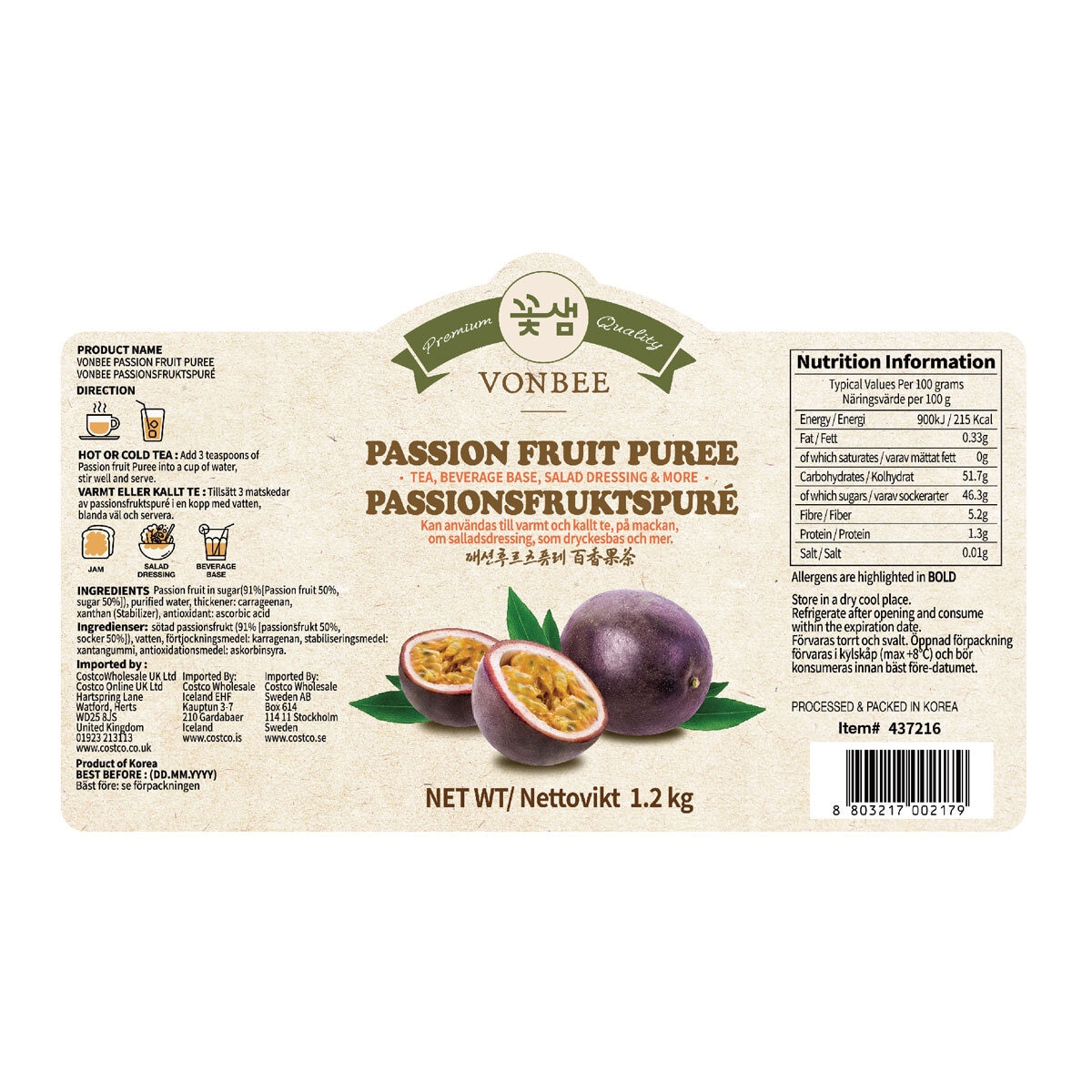 Nutritional Information